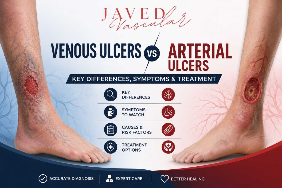 Venous Vs Arterial Ulcers Symptoms Causes Care Venous Vs Arterial Ulcers Symptoms Causes Care