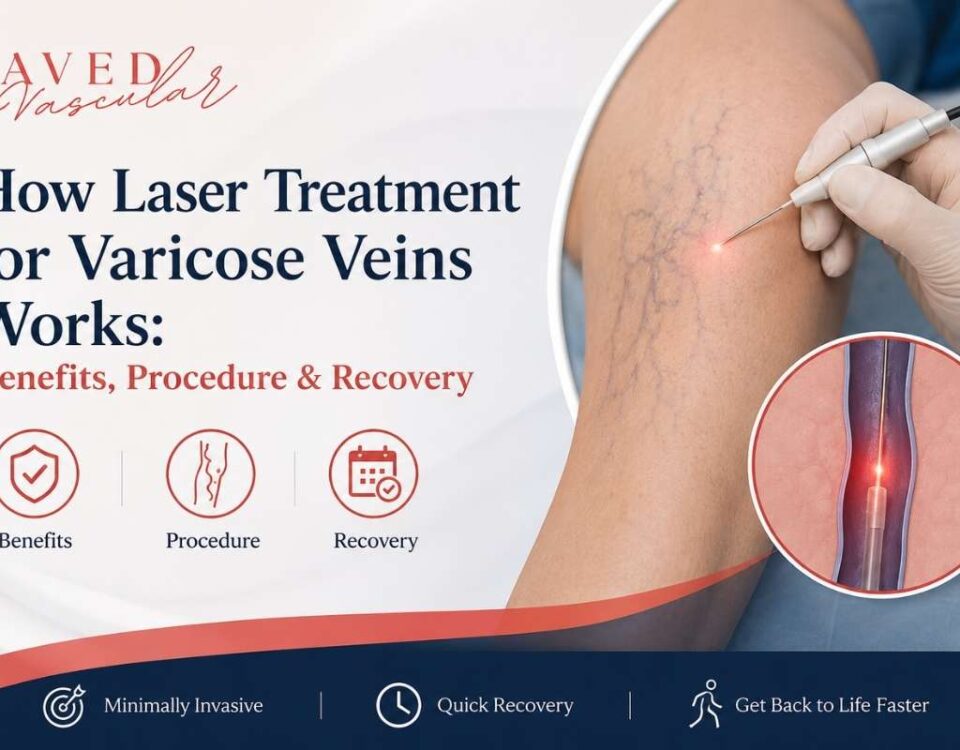 How Laser Treatment for Varicose Veins Works: Benefits, Procedure & Recovery 6 How laser tretment for Varicose Veins Works 1