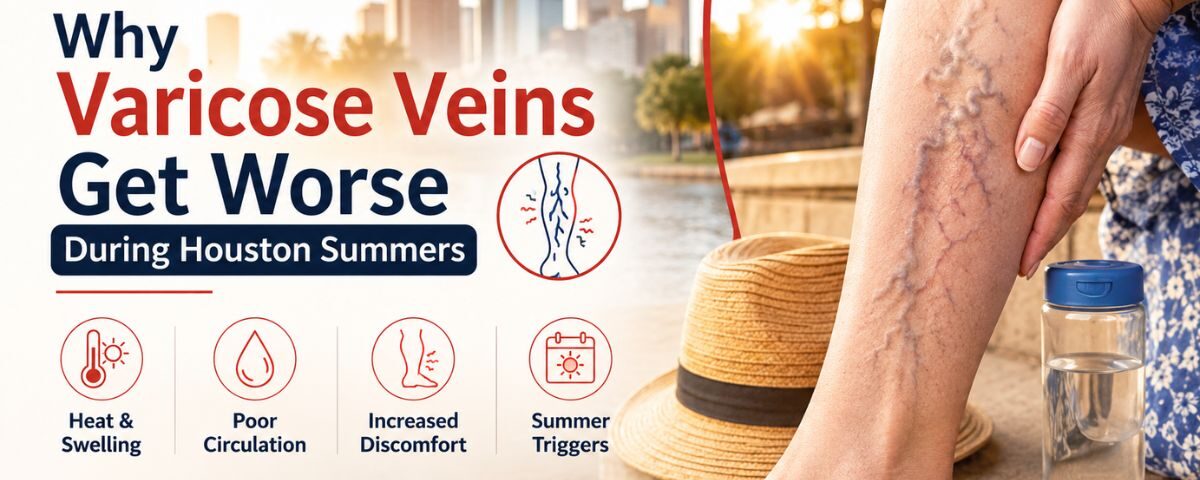 Why Varicose Veins Get Worse During Houson Summers